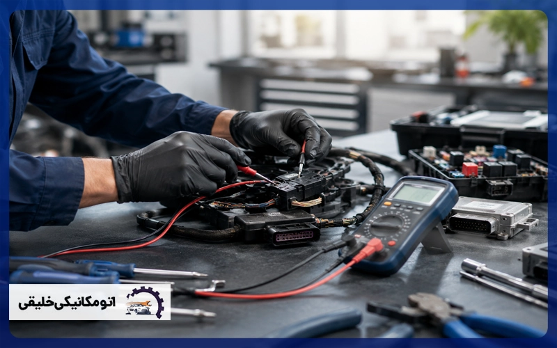 تعمیر سیستم برق و عیب یابی الکترونیکی BMW سری 3