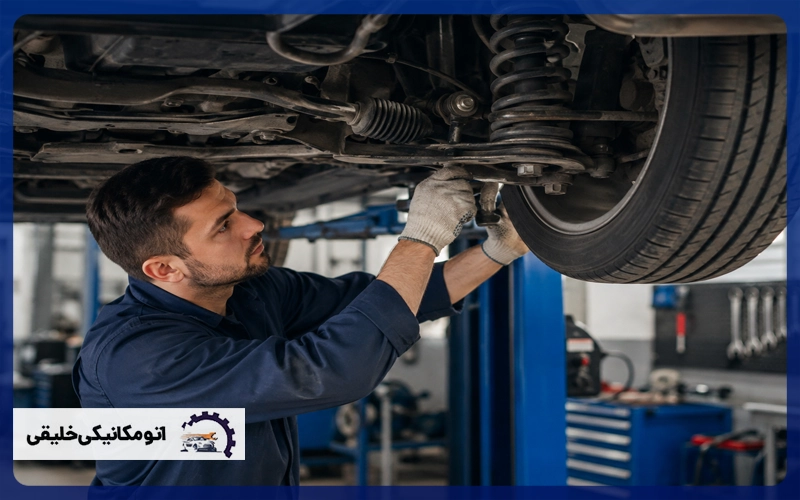 سرویس جلوبندی و سیستم تعلیق بی ام و سری 3