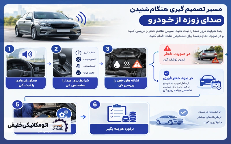 صدای زوزه گیربکس